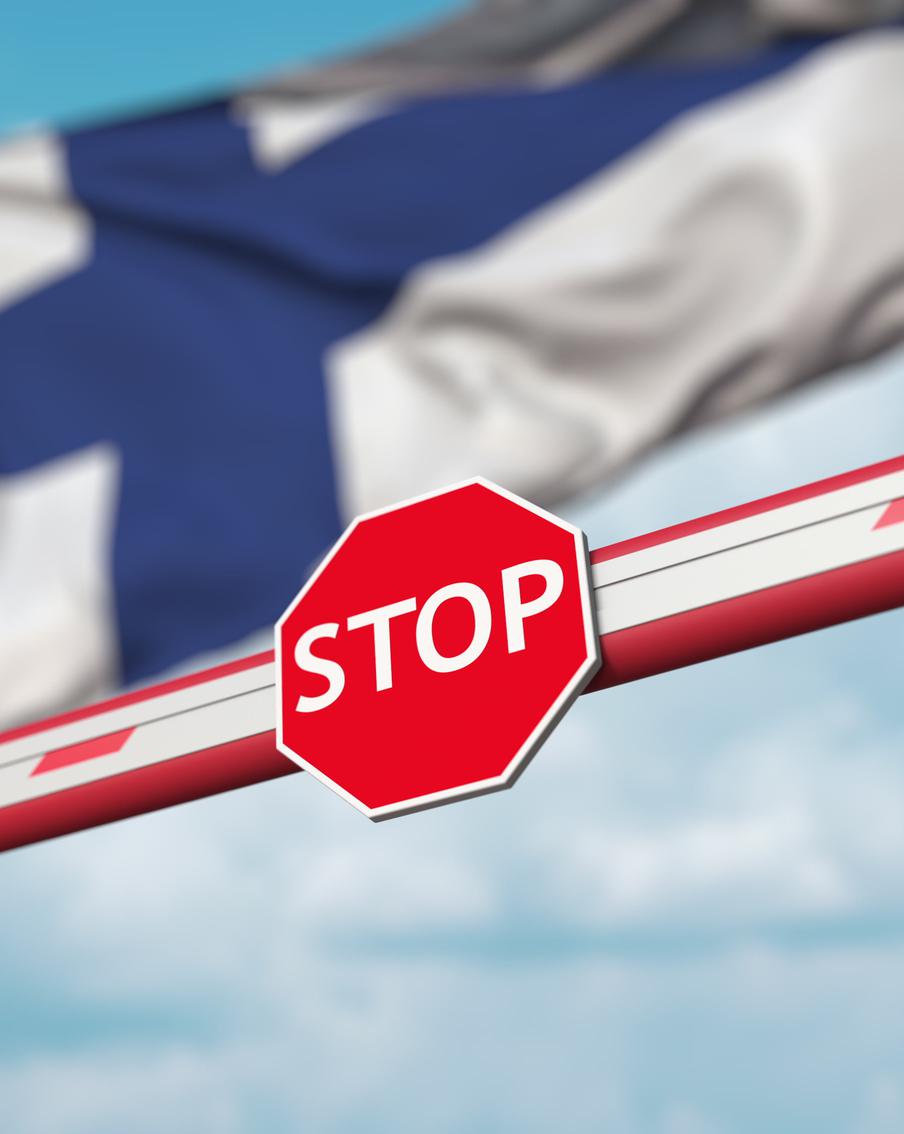 Финские пограничники применили газ на границе с Россией