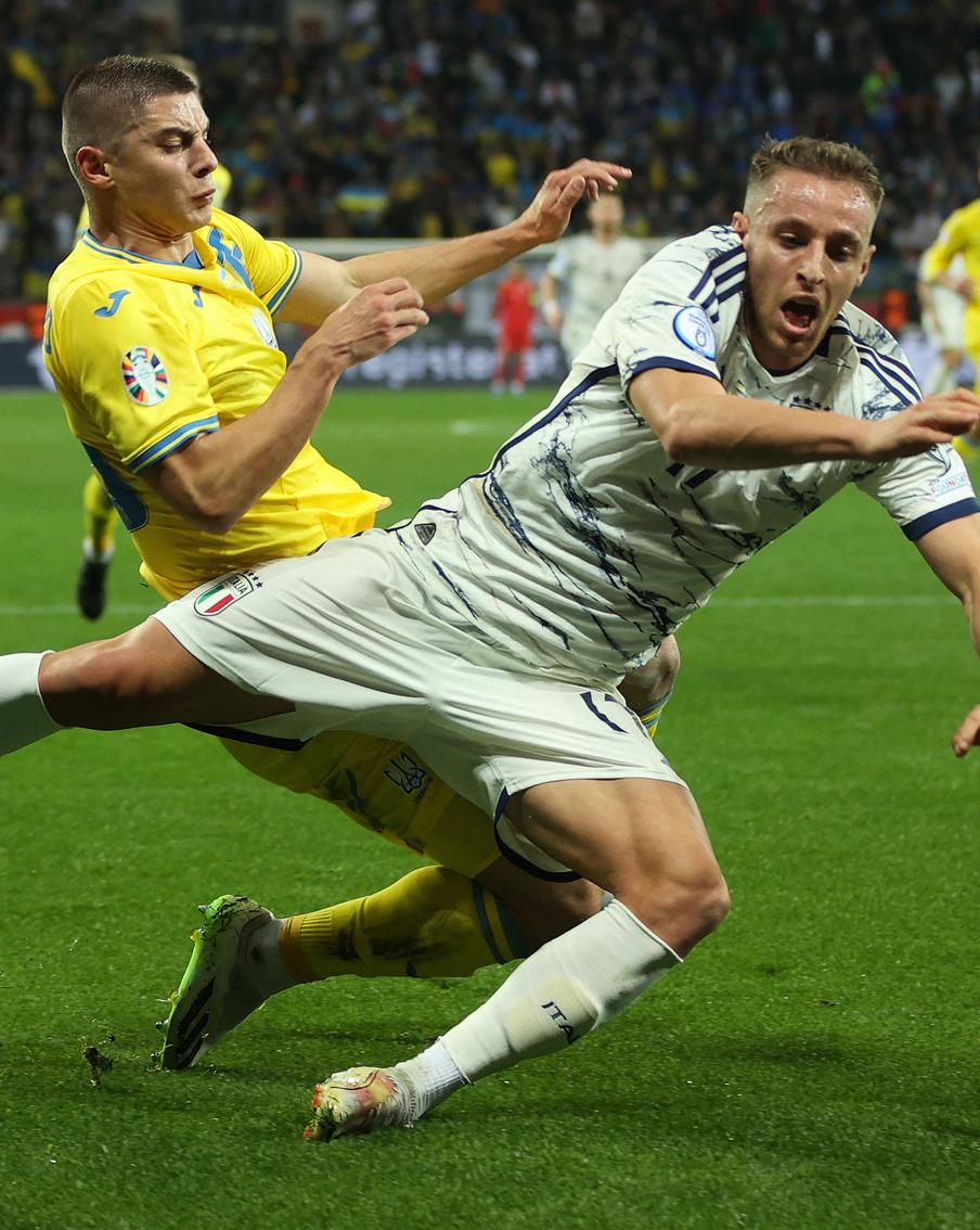 Сборную Украины не пустили на Евро команда Италии и арбитр