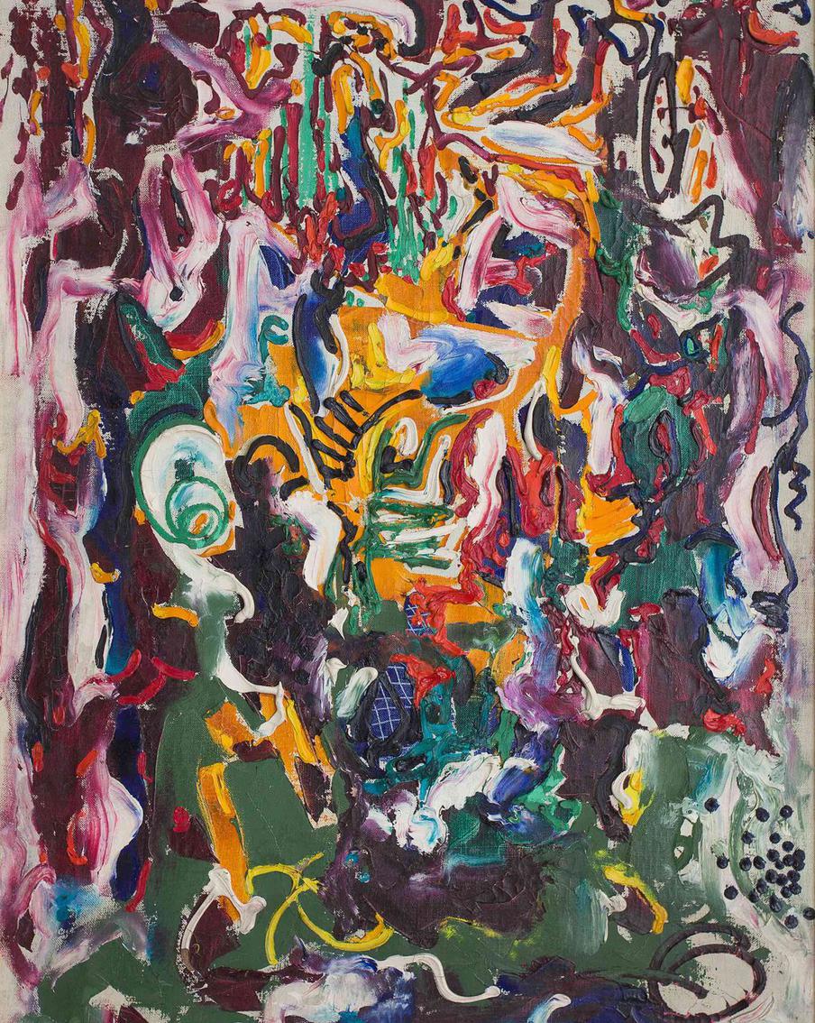 Евгений Михнов-Войтенко. Весна. Из серии Тюбик. 1958 год.