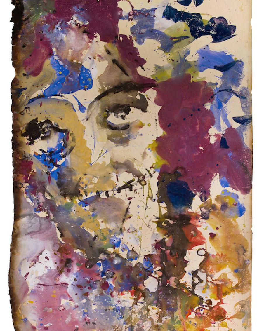 Анатолий Зверев. Мужской портрет.1958 год.