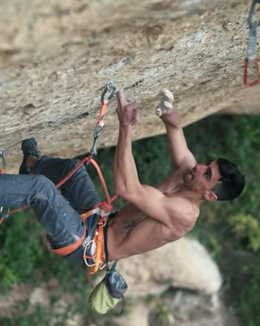 Испанский скалолаз Хорхе Диас-Рулло открыл маршрут "Samfaina para el mundo"