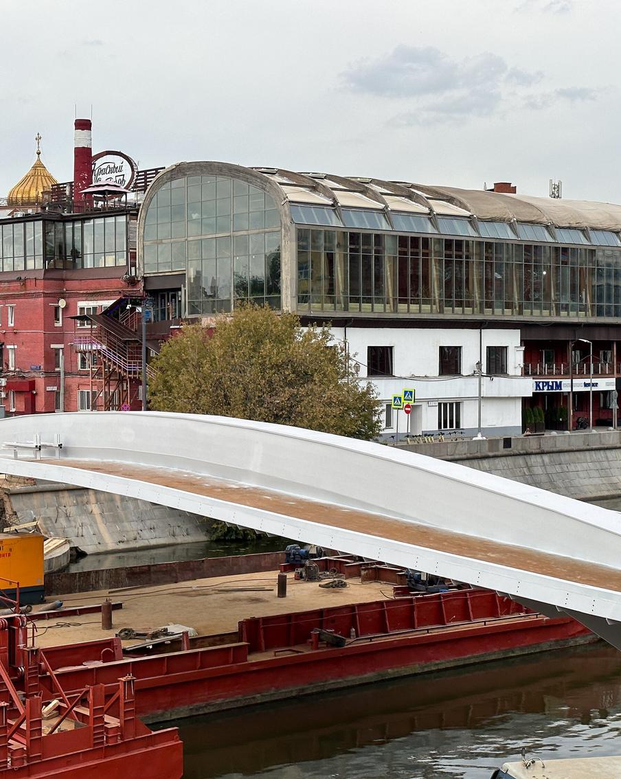 В ближайшие годы в Москве появятся 14 мостов. Автомобильные и пешеходные