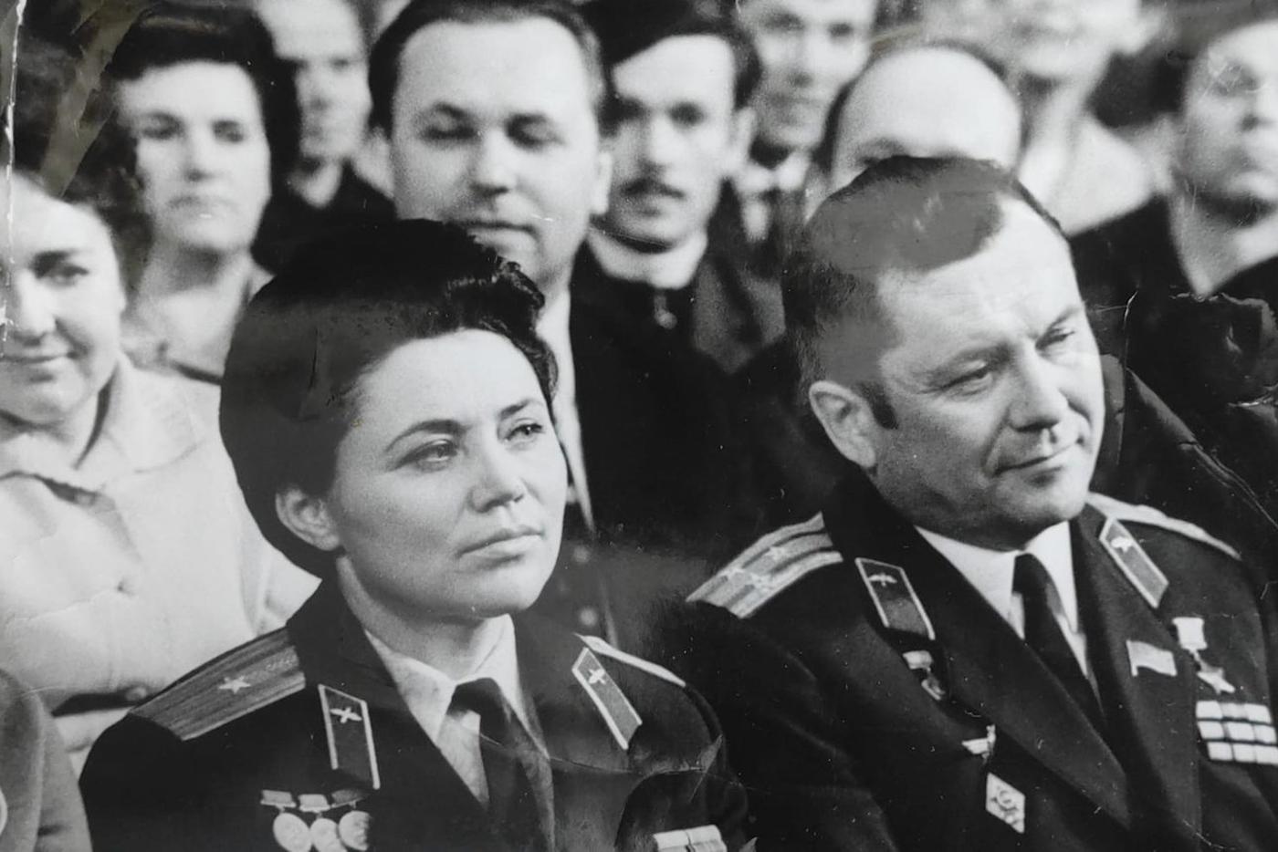 Марина Лаврентьевна и её супруг Павел Попович.