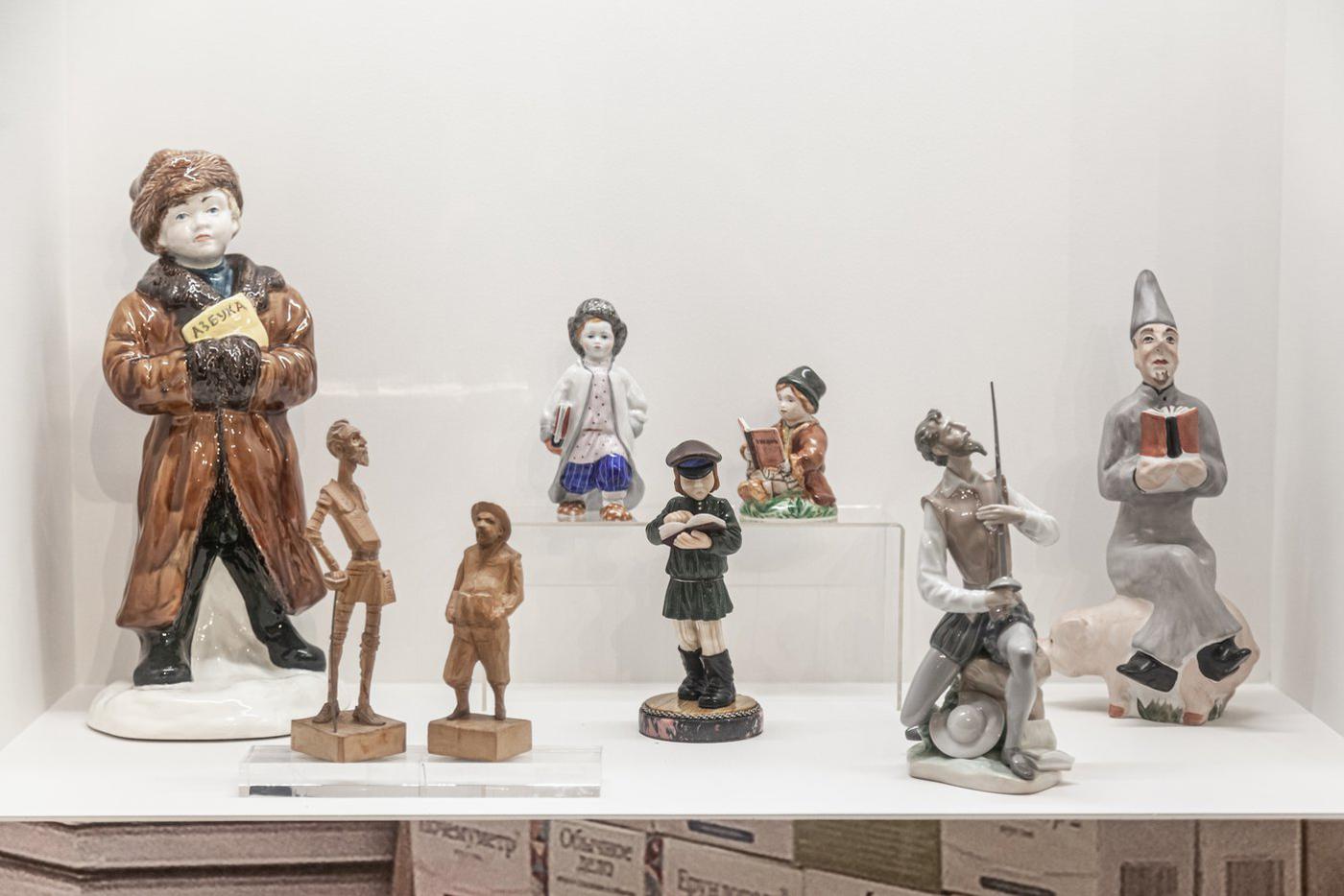 На выставке показана лишь малая часть коллекции.