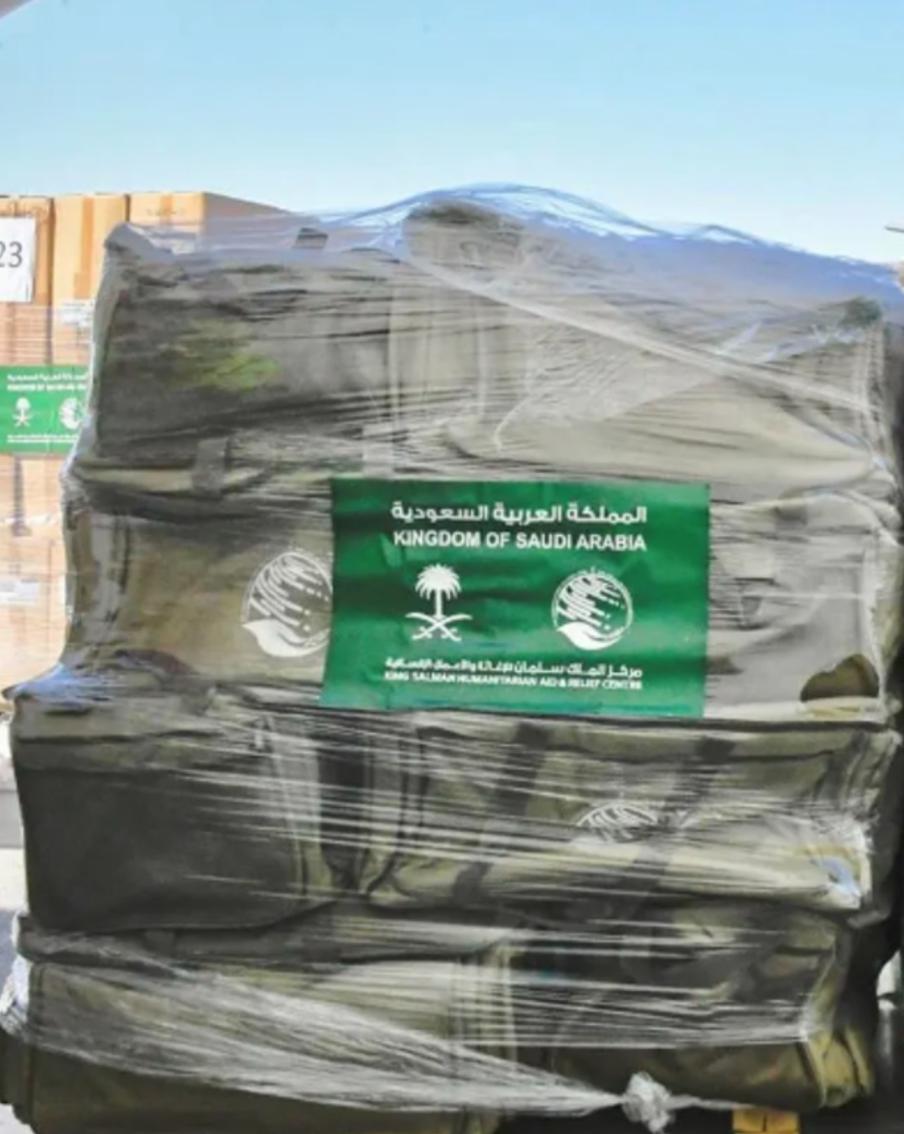 В Египет прибыл чередной самолёт из Саудовской Аравии с гуманитарной помощью Газе