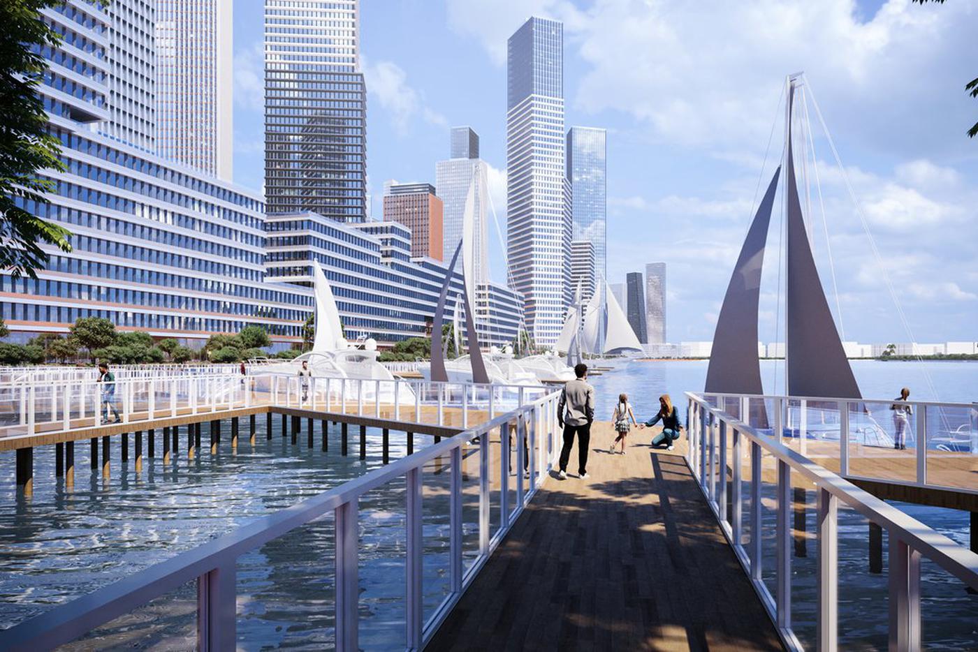 Вот так будет выглядеть "третий центр столицы" по завершению строительства.