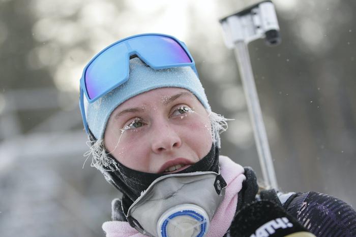 Биатлонистов морозили на этапе Кубка России до самого последнего момента