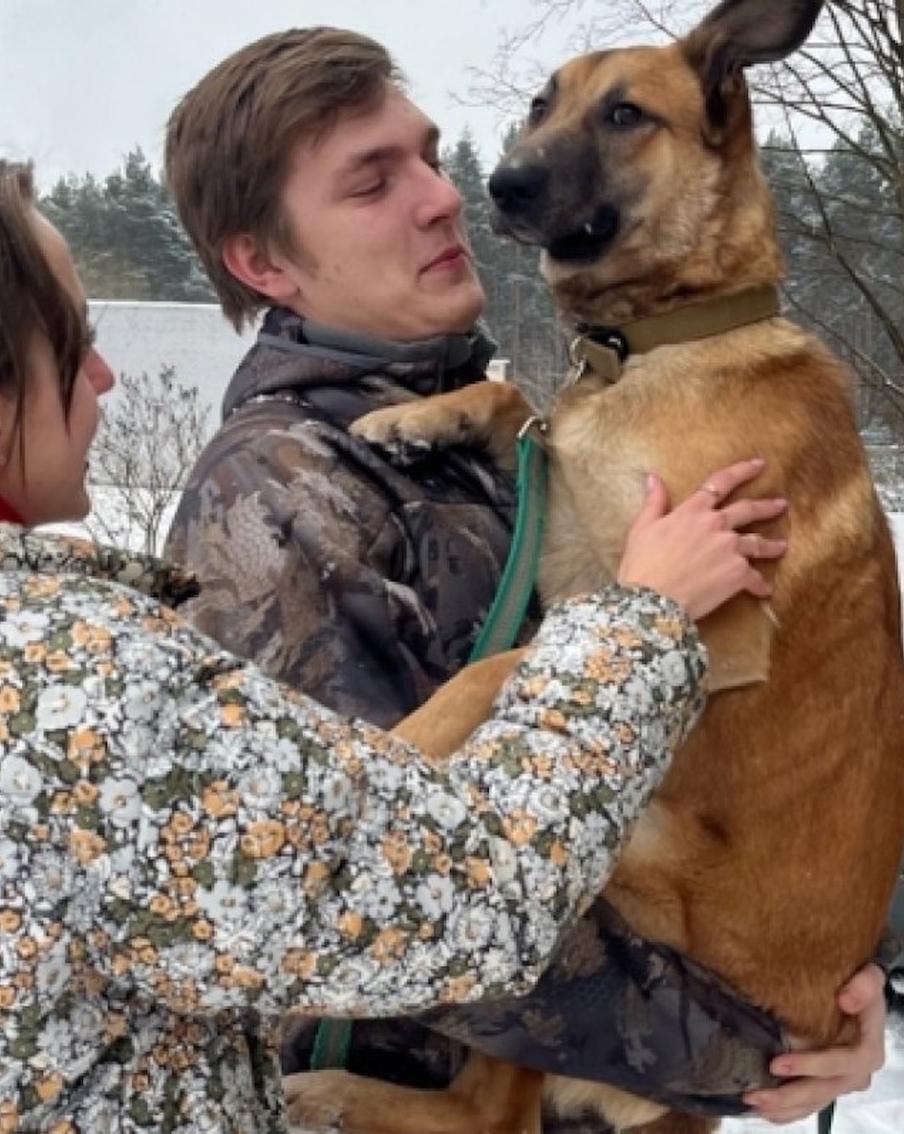 Хозяева нашли свою собаку, потерявшуюся два года назад. В Твери произошла невероятная новогодняя история