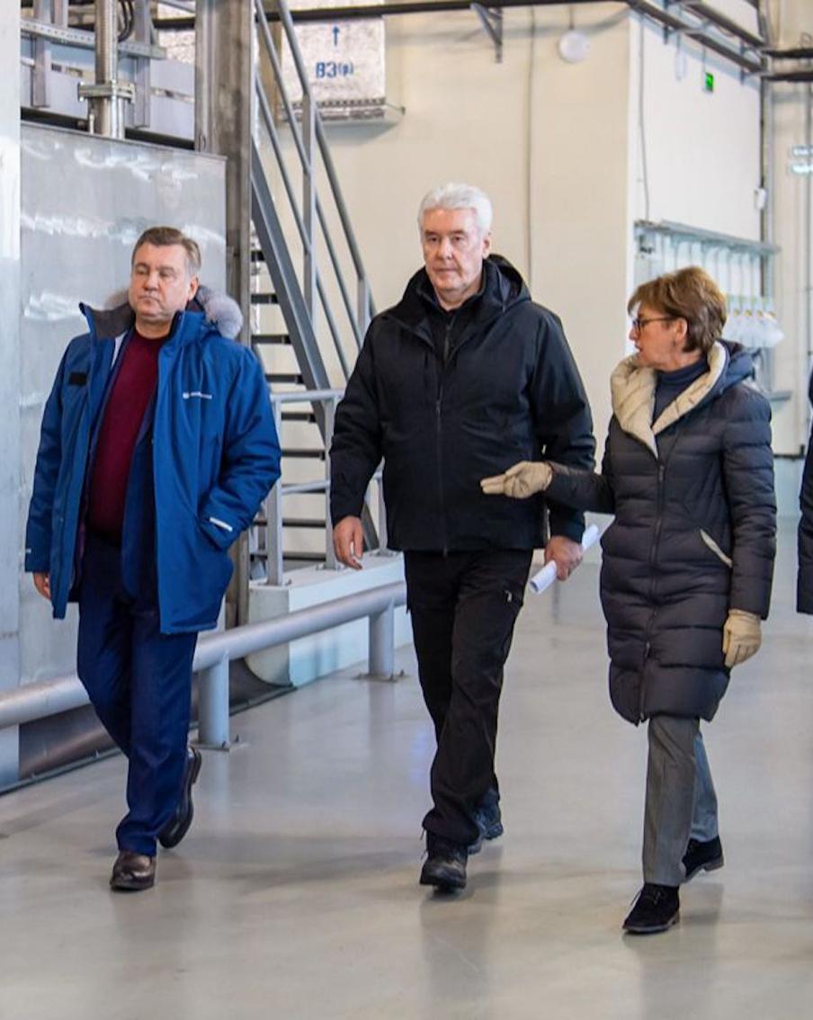 Собянин: Основные работы по реконструкции Люберецких очистных сооружений завершены