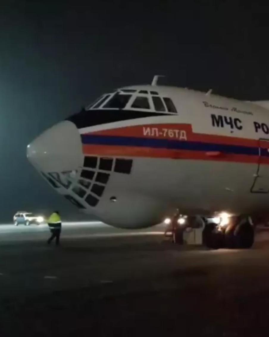 Борт МЧС с гумпомощью для жителей Газы вылетел в Египет