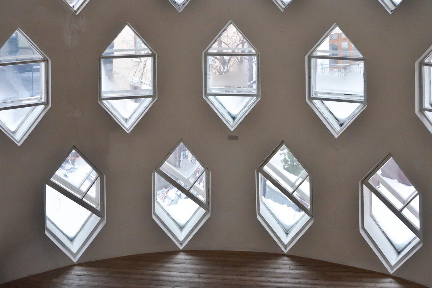 Виды Дома Мельникова.