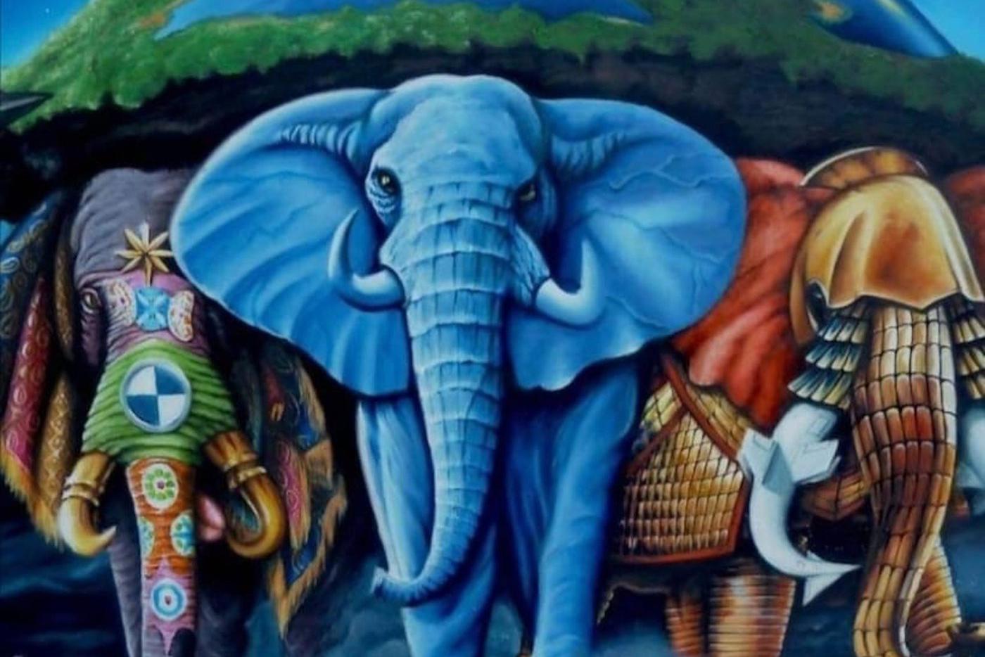 Искусство для улыбок: в Москве открылась выставка "Полёт в Рождество"