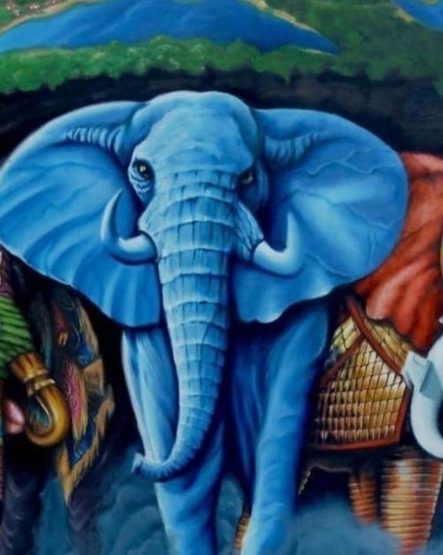 Искусство для улыбок: в Москве открылась выставка "Полёт в Рождество"