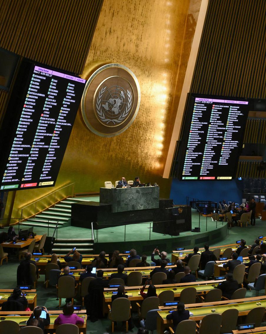 ГА ООН приняла резолюцию о немедленном прекращении огня в секторе Газа