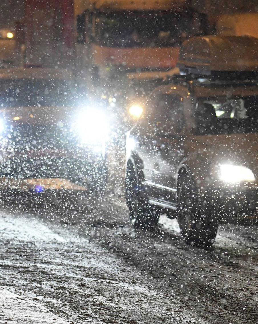 Пробки в Москве вечером в пятницу могут достичь 9 баллов из-за снегопада
