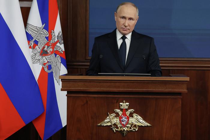 Путин сделал ряд важных заявлений во время выступления на коллегии Минобороны РФ