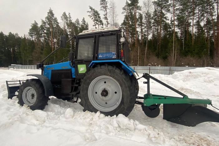 Лесопожарные формирования Подмосковья закупили колёсный трактор