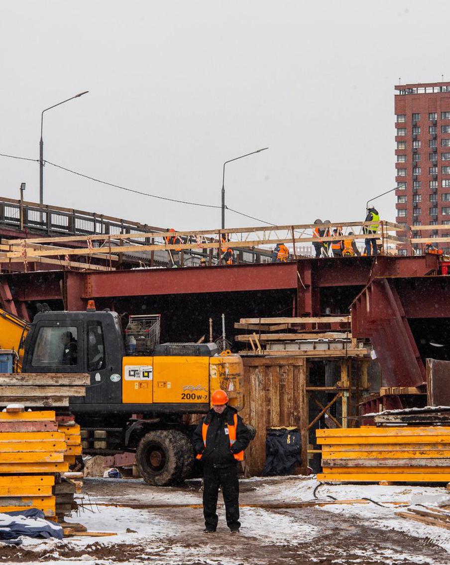 Открытие Дмитровского путепровода сделаем перемещение горожан более комфортным