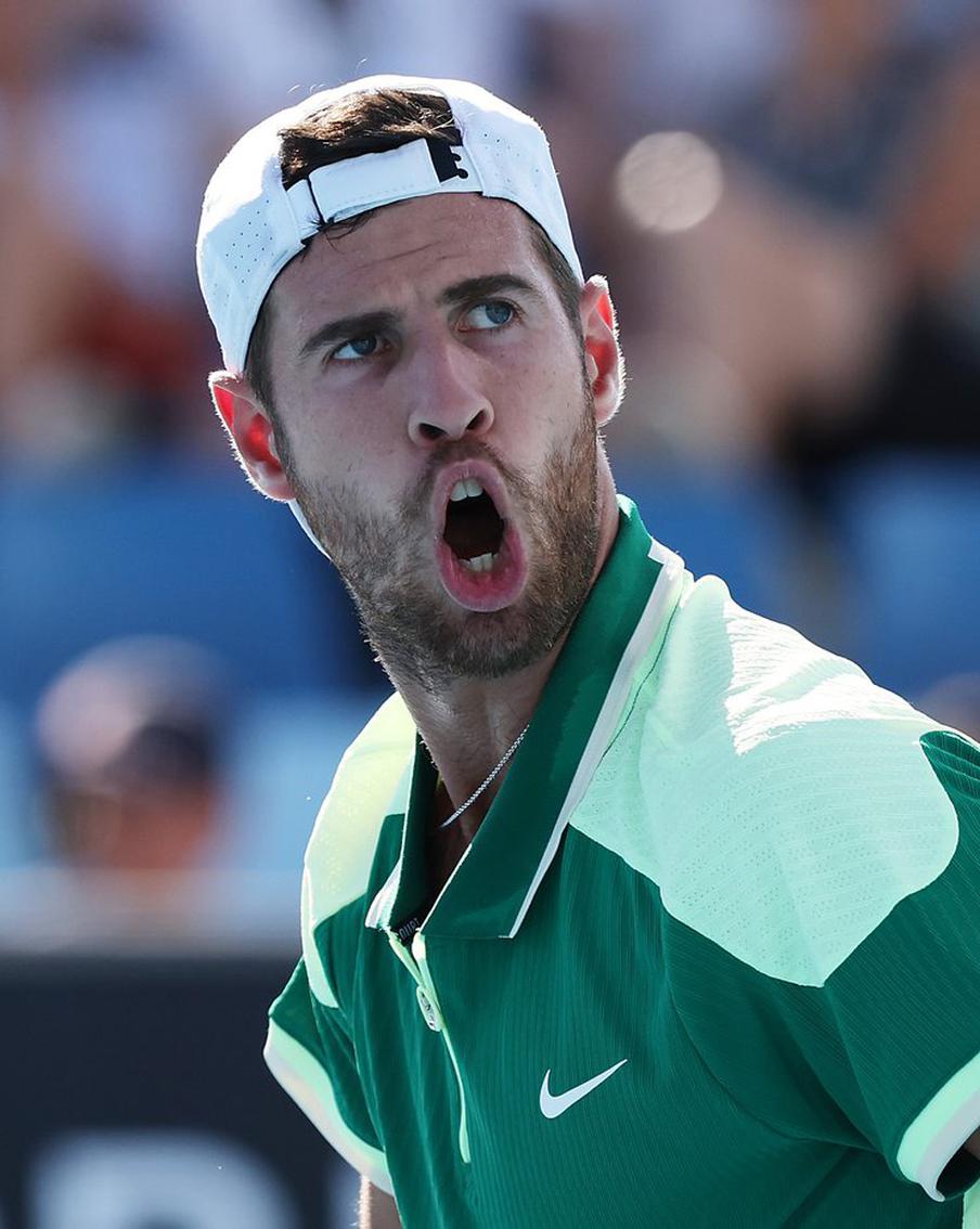 Российский теннисист Карен Хачанов пробился во второй круг Australian Open