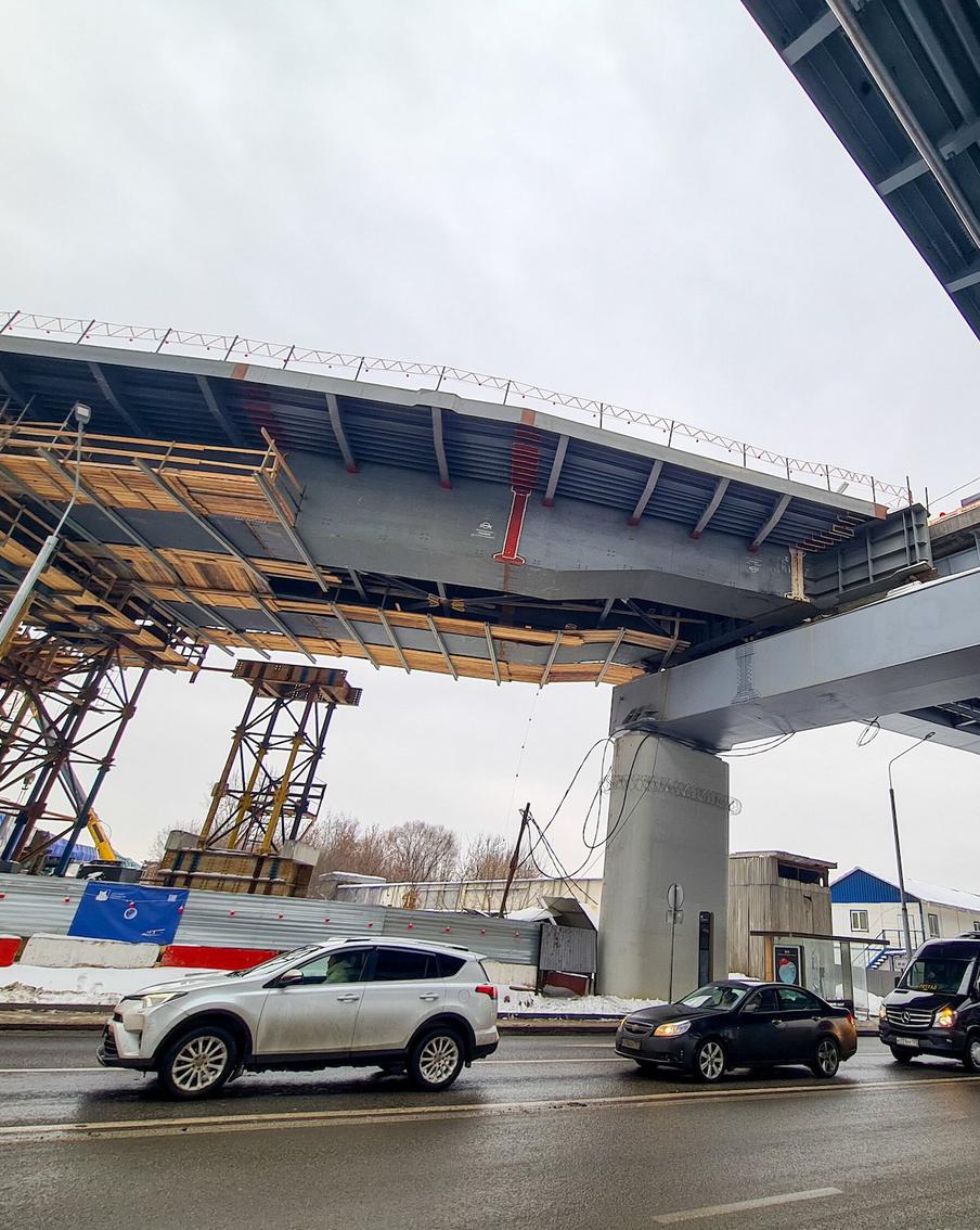 Эстакада-съезд на Каширское шоссе улучшит транспортную доступность нескольких районов