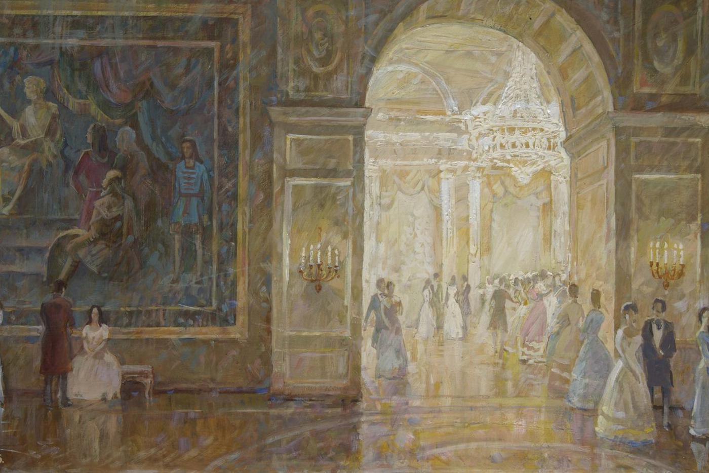 Пётр Пашкевич. Бал (к/ф "Красное и чёрное").