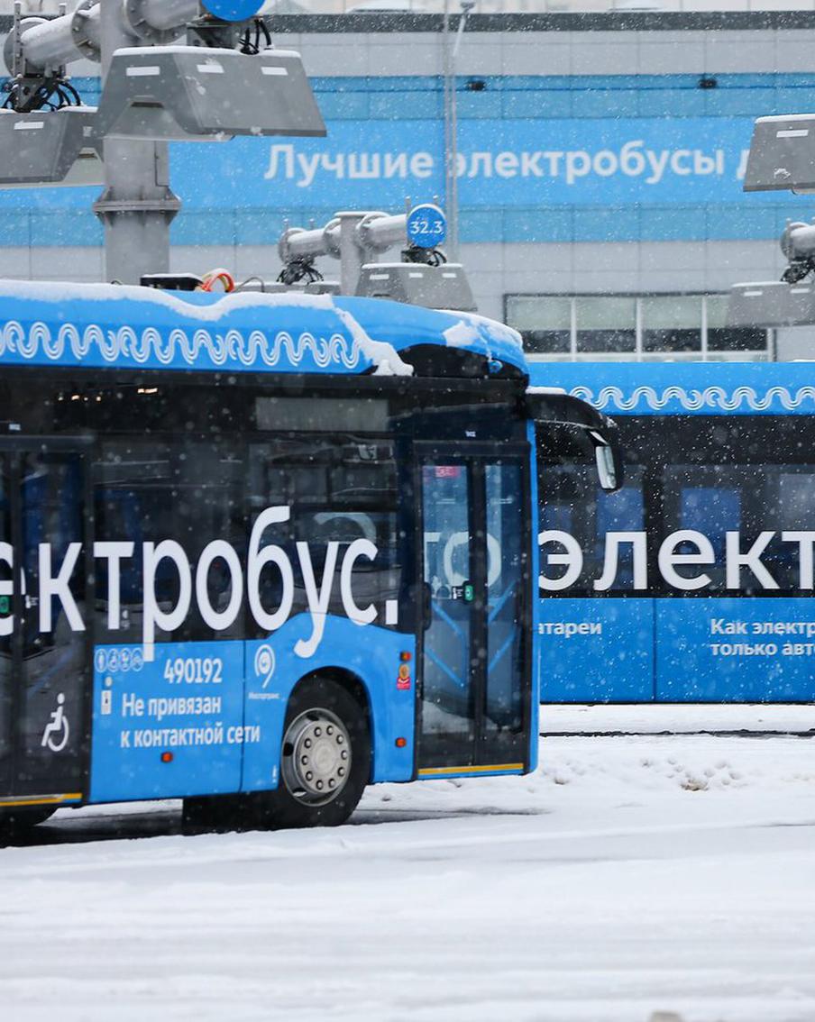 Московские электробусы постепенно заменяют автобусы