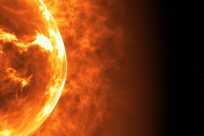 На Солнце произошла вспышка высокого класса