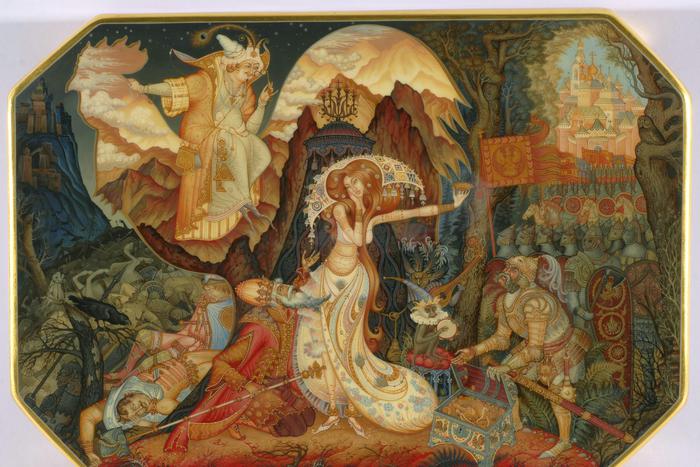 Уникальные иконы и редкие работы миниатюрной лаковой живописи показали на выставке "Мстёра многоликая" во Владимире