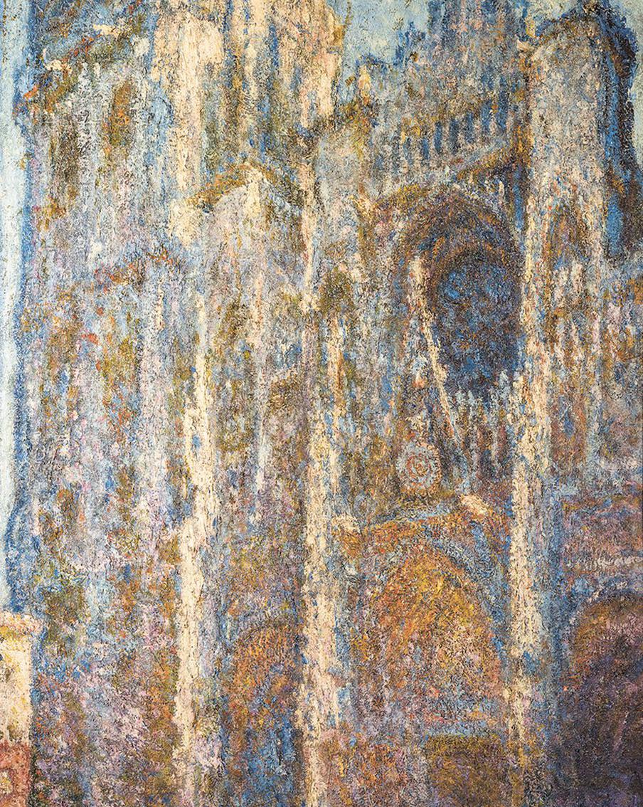 «Руанский собор в полдень (Портал и башня д’Альбана)»