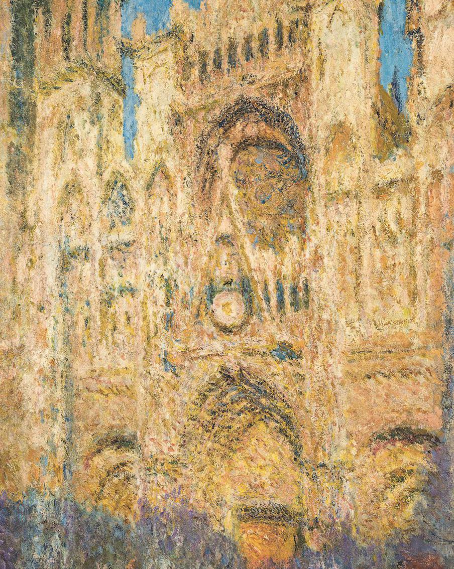 «Руанский собор вечером»