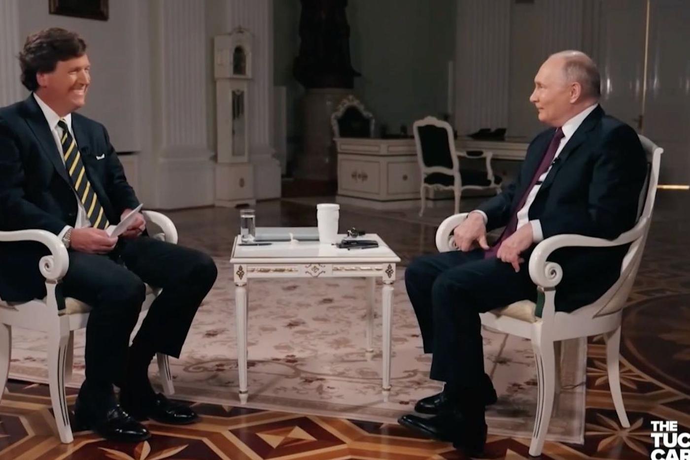 Россия и Украина рано или поздно договорятся – Путин в интервью Карлсону