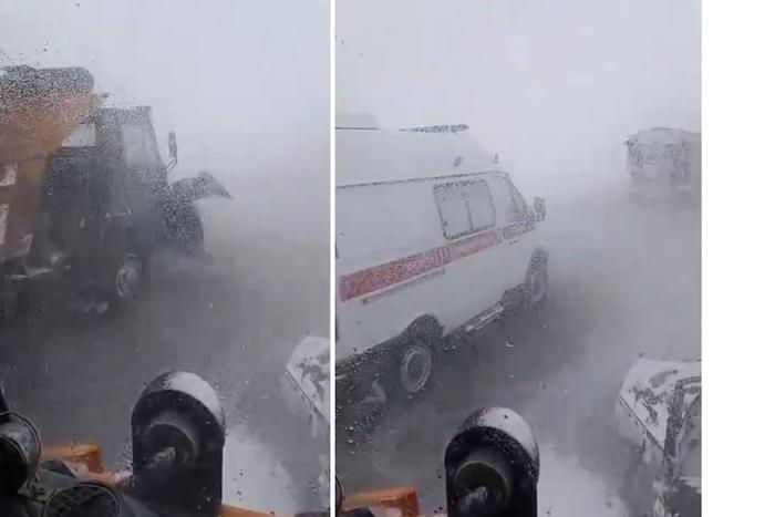 "Пуповину прямо в машине перерезали": экстремальные роды директора школы в жуткий шторм