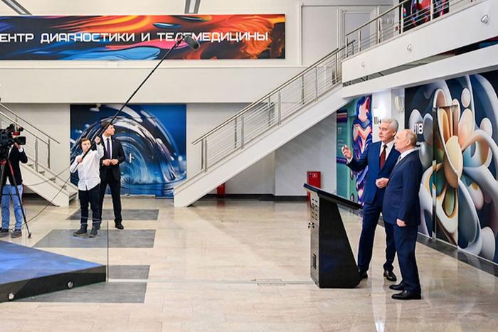 Cтоличный мэр рассказал Владимиру Путину, об изменениях, которые происходят в системе здравоохранения