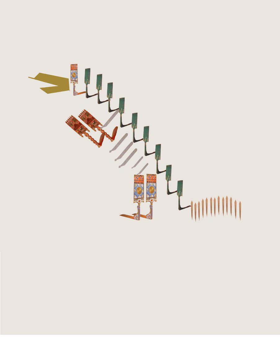 Эскиз, который художник набросал ещё в автомобиле