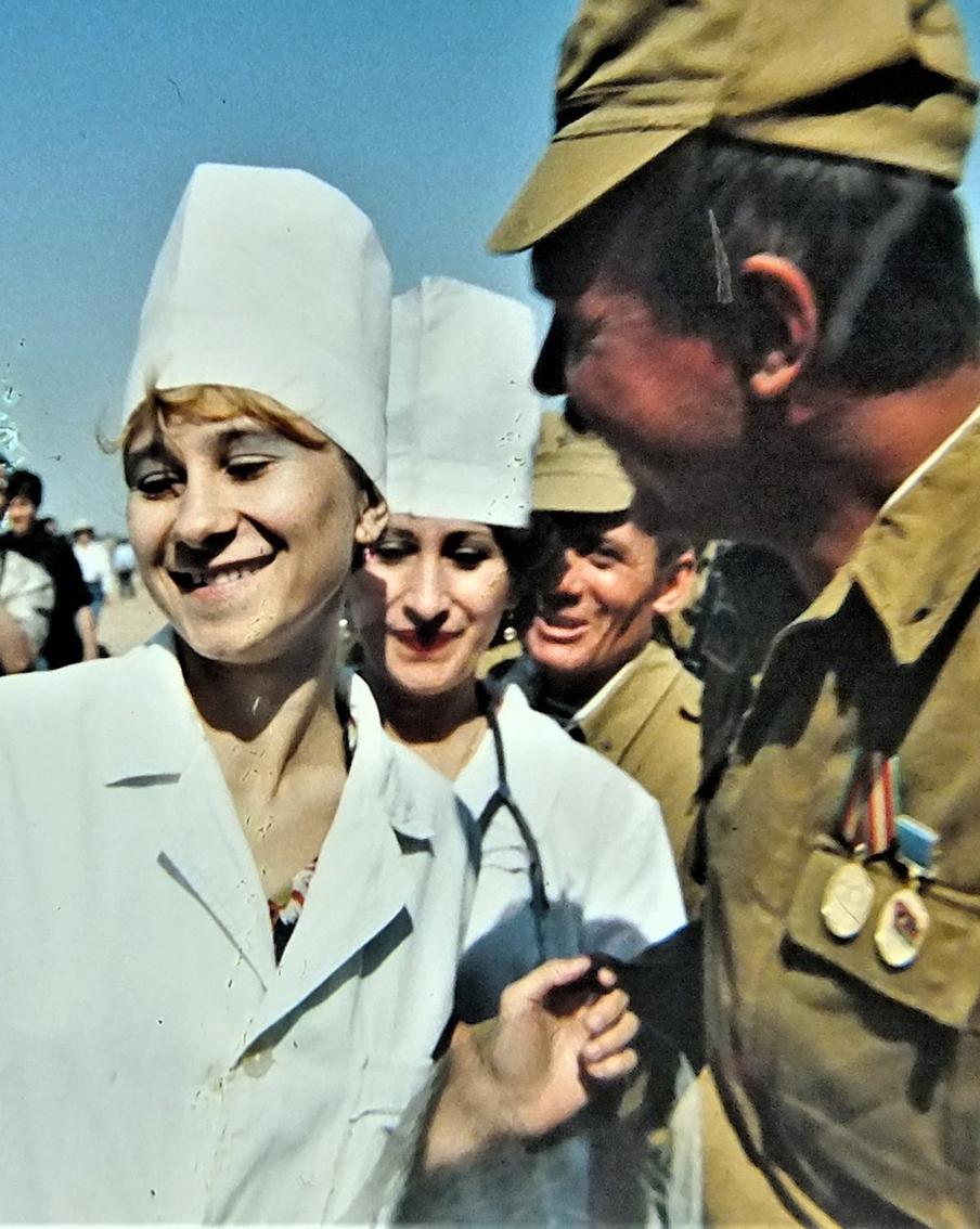 Сестричка из медсанбата.