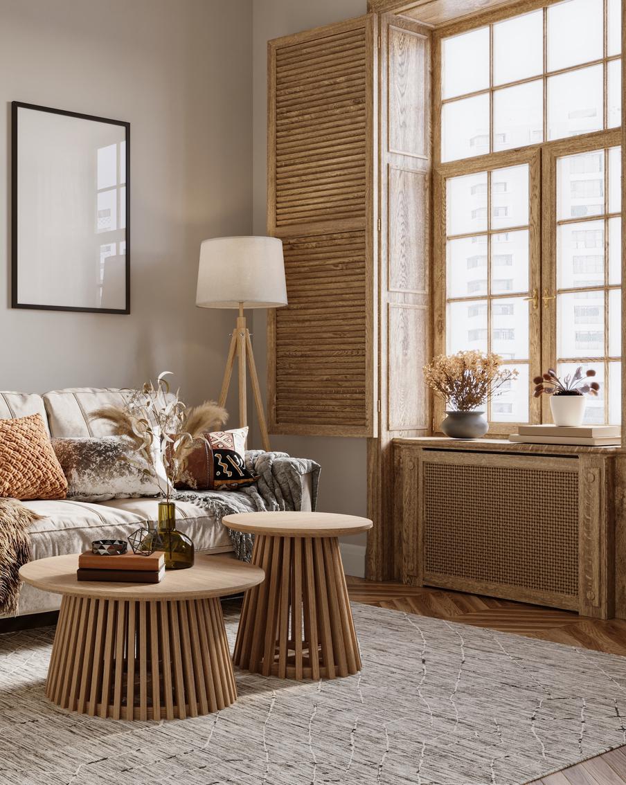 Ставни в интерьере – стильная альтернатива шторам