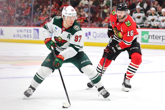 Россиянин Капризов стал героем матча с огромным количеством голов