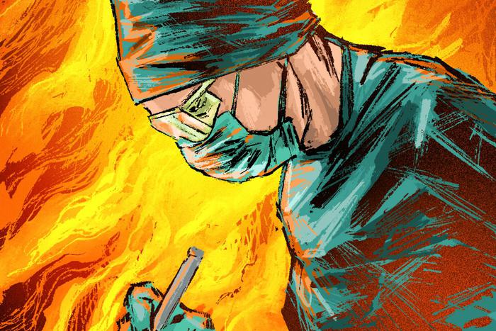 В Клятве Гипократа такого не записано. Бригада медиков рискнула своими жизнями, чтобы спасти пациента