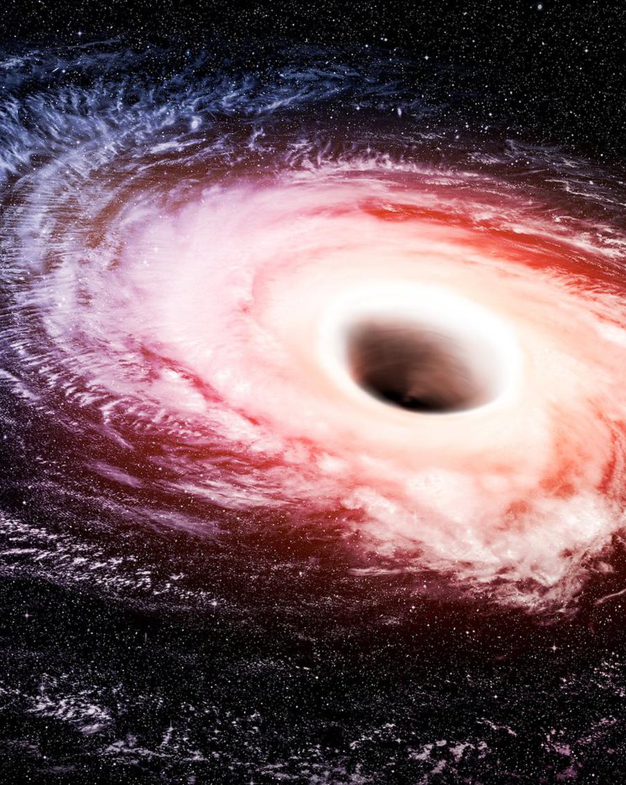 Открыт мощнейший взрыв чёрной дыры. Случился он 200 лет назад, но свет добрался до нас только сейчас