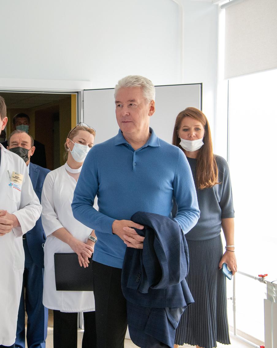 Собянин рассказал как идёт модернизация клиник столицы. В ряде из них совсем скоро откроются обновлённые отделения