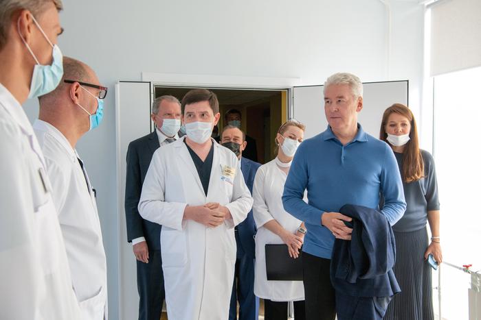 Собянин рассказал как идёт модернизация клиник столицы. В ряде из них совсем скоро откроются обновлённые отделения