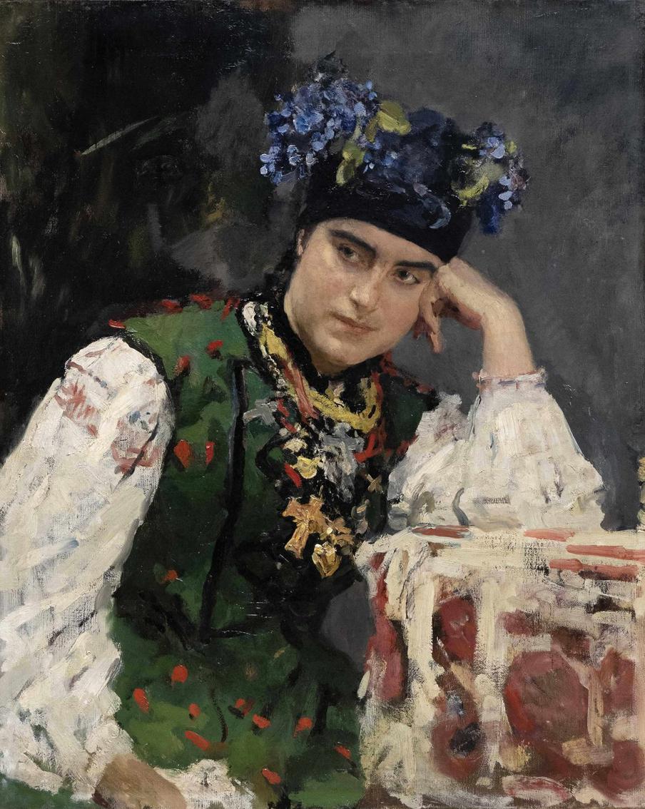 Валентин Серов.  Портрет Софьи Михайловны Драгомировой. 1889  © Государственный музей изобразительных искусств Республики Татарстан