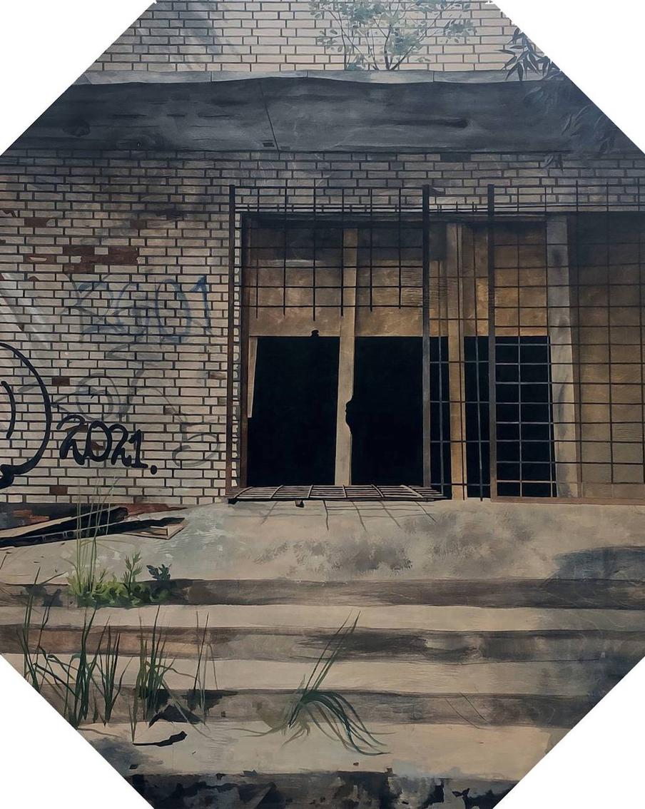 Российская художница создала порталы в коллективные воспоминания