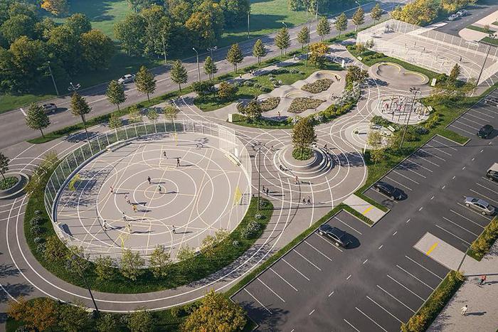 Строительство спортивного хаба в Новой Москве планируется завершить весной