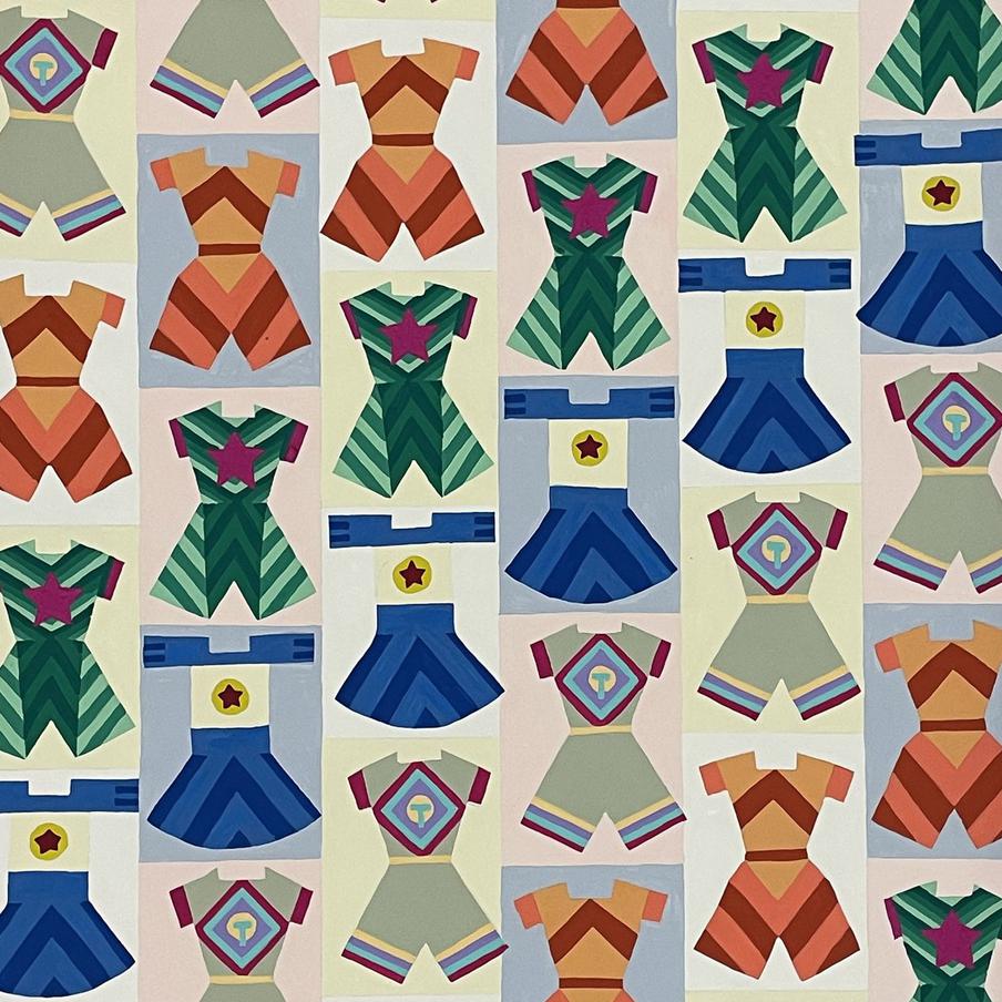 Кристи Липпайр и её весёлые паттерны.