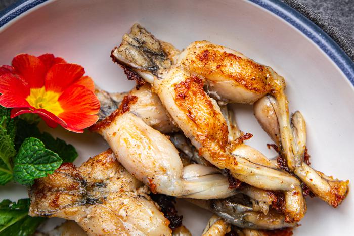 В Подмосковье планируют выращивать "лягушек в тигровой шкуре", чтобы поставлять в дорогие рестораны их мясистые лапки