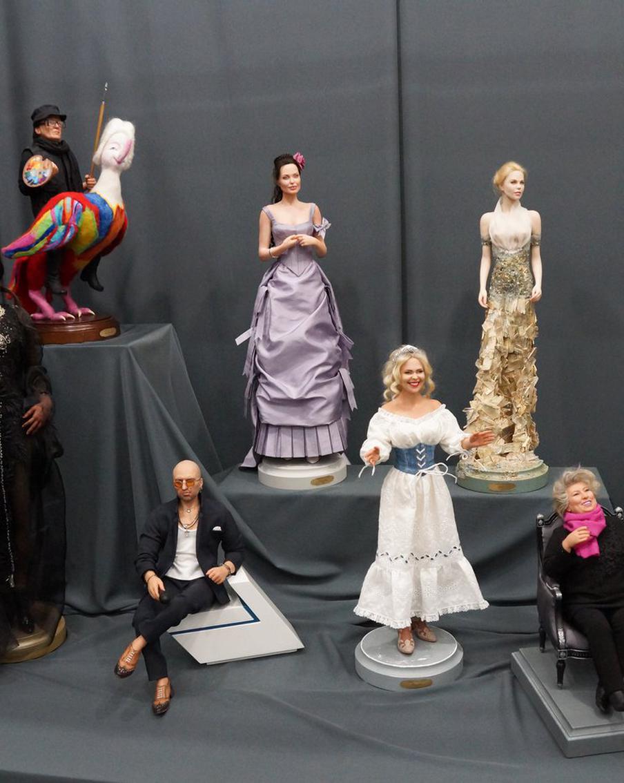 Кукольнице легче всего далась голова Дмитрия Нагиева