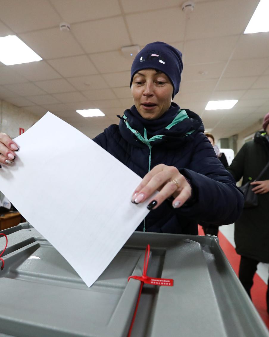 В Москве к 15:00 на выборах президента России проголосовало 2,3 млн человек по данным Мосгоризбиркома