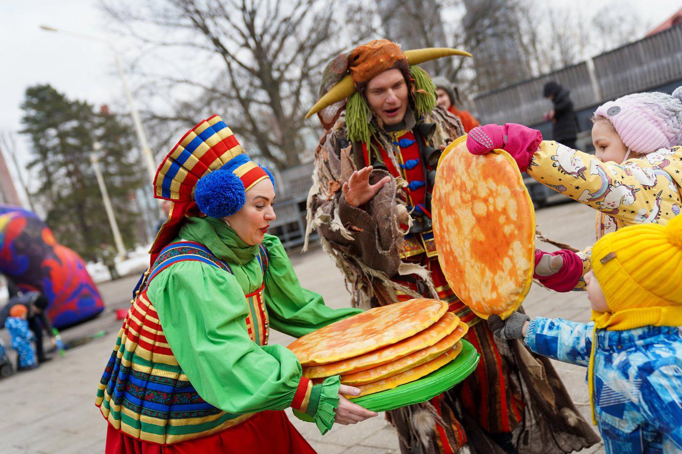 Вот так блины на ВДНХ!