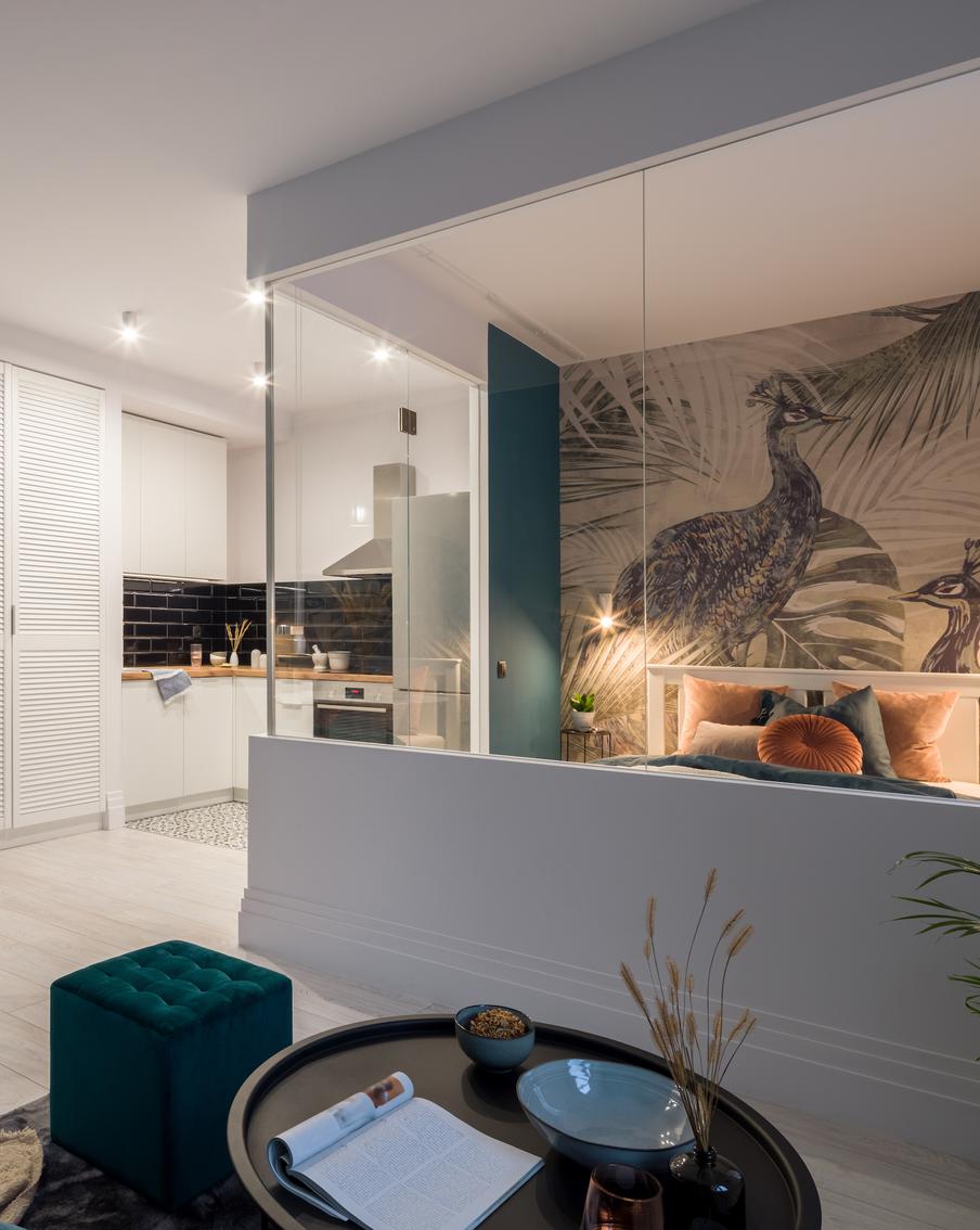 5 дизайнерских идей, как из однушки сделать двушку